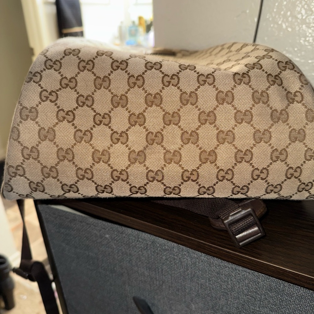 Authentic Gucci Back Pack (Used ) - image 4